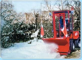 [ Winterdienst Dirk Wiegand - Schneeschieber ]